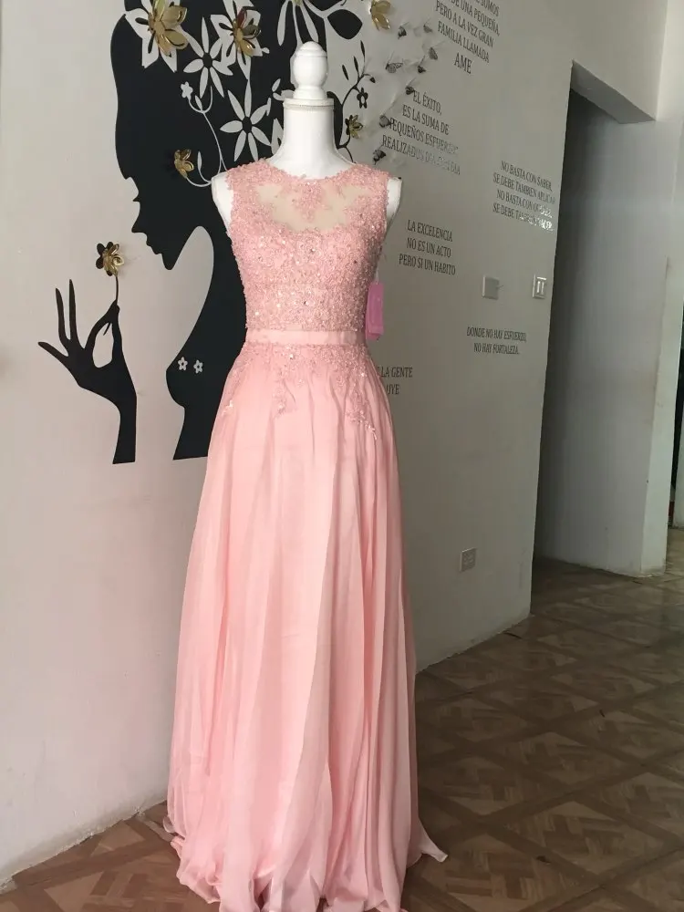 Bridemaid платье vestido longo сексуальное sho-me Новое Дешевое розовое кружевное платье подружки невесты свадебное платье vestido реальные фотографии