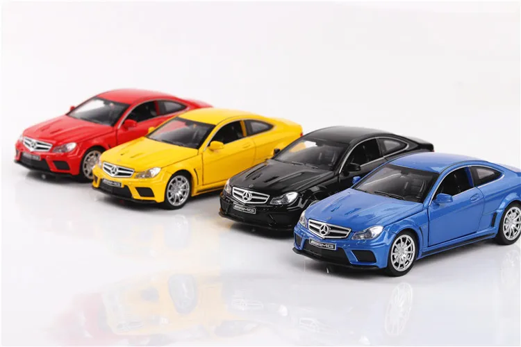 1:32 игрушечный автомобиль Benz C63 Металлический Игрушечный сплав автомобиль Diecasts& игрушечный Транспорт модель автомобиля Миниатюрная модель автомобиля игрушки для детей