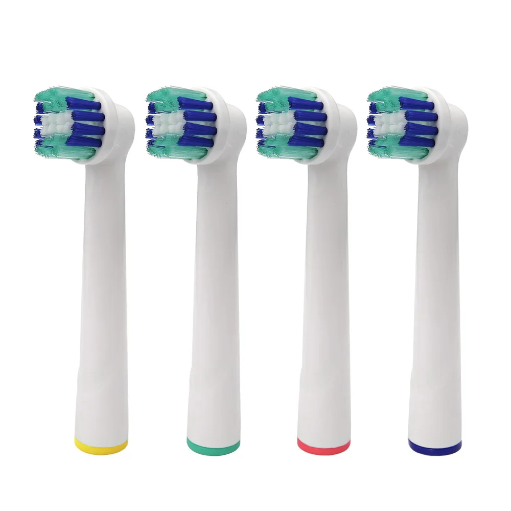 4 шт. Oral B Сменная головка электрической зубной щетки головки для Braun зуб кисточки