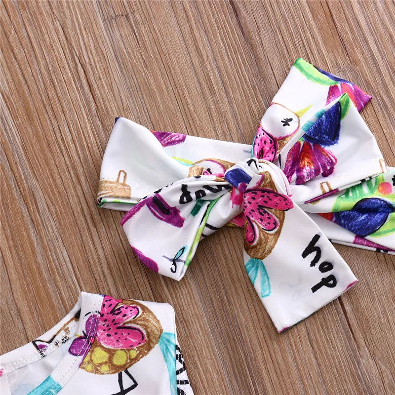 2017 детский хлопковый боди с цветочным принтом комбинезон одежда для маленьких