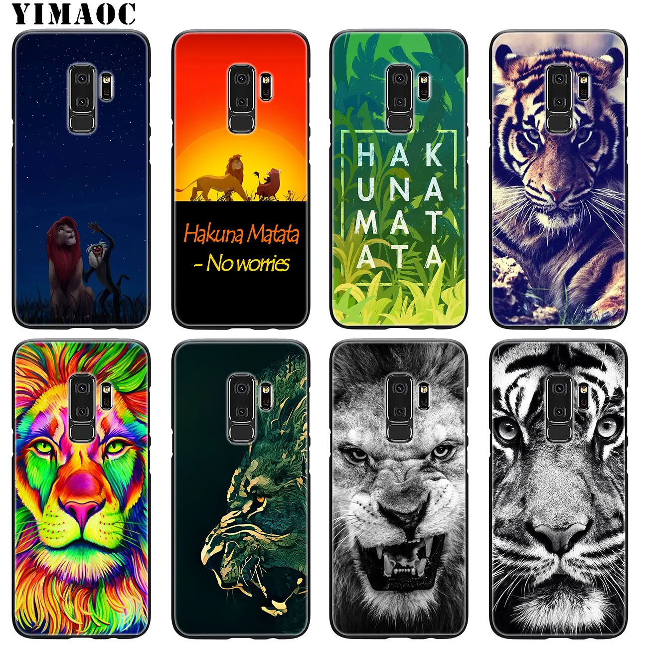 YIMAOC Hakuna Matata Lion King Мягкий силиконовый чехол для телефона Samsung Galaxy S20 Ultra S10 Lite S9 S8 Plus S7