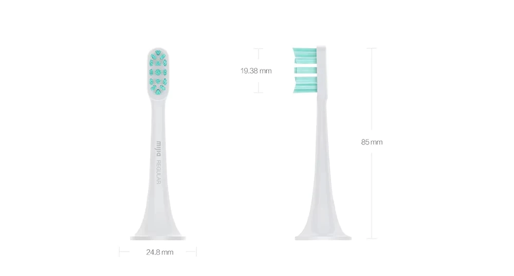 XIAOMI MIJIA, насадки для электрической зубной щетки, 3 шт, умная зубная щетка DuPont, щетка, головка Mini Mi Clean Sonic, гигиена полости рта
