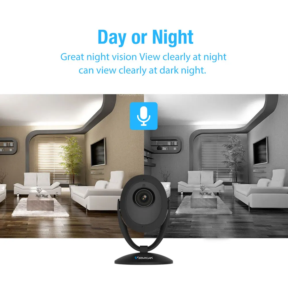 Wi Fi камера VStarcam C93S 1080P ночное видение аудио|Камеры видеонаблюдения| |