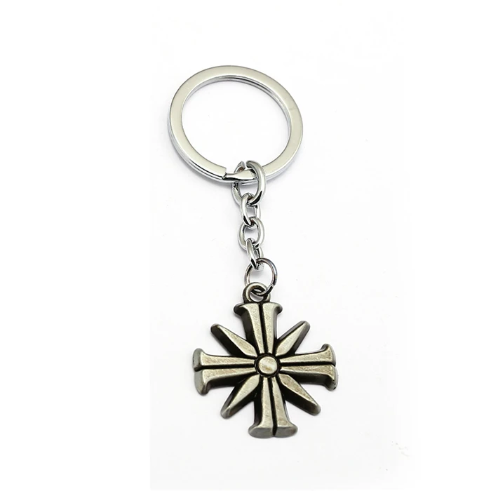Far Cry 5 брелок с картинкой брелок металлический Porte Clef металлический брелок-талисман Мужской винтажный брелок
