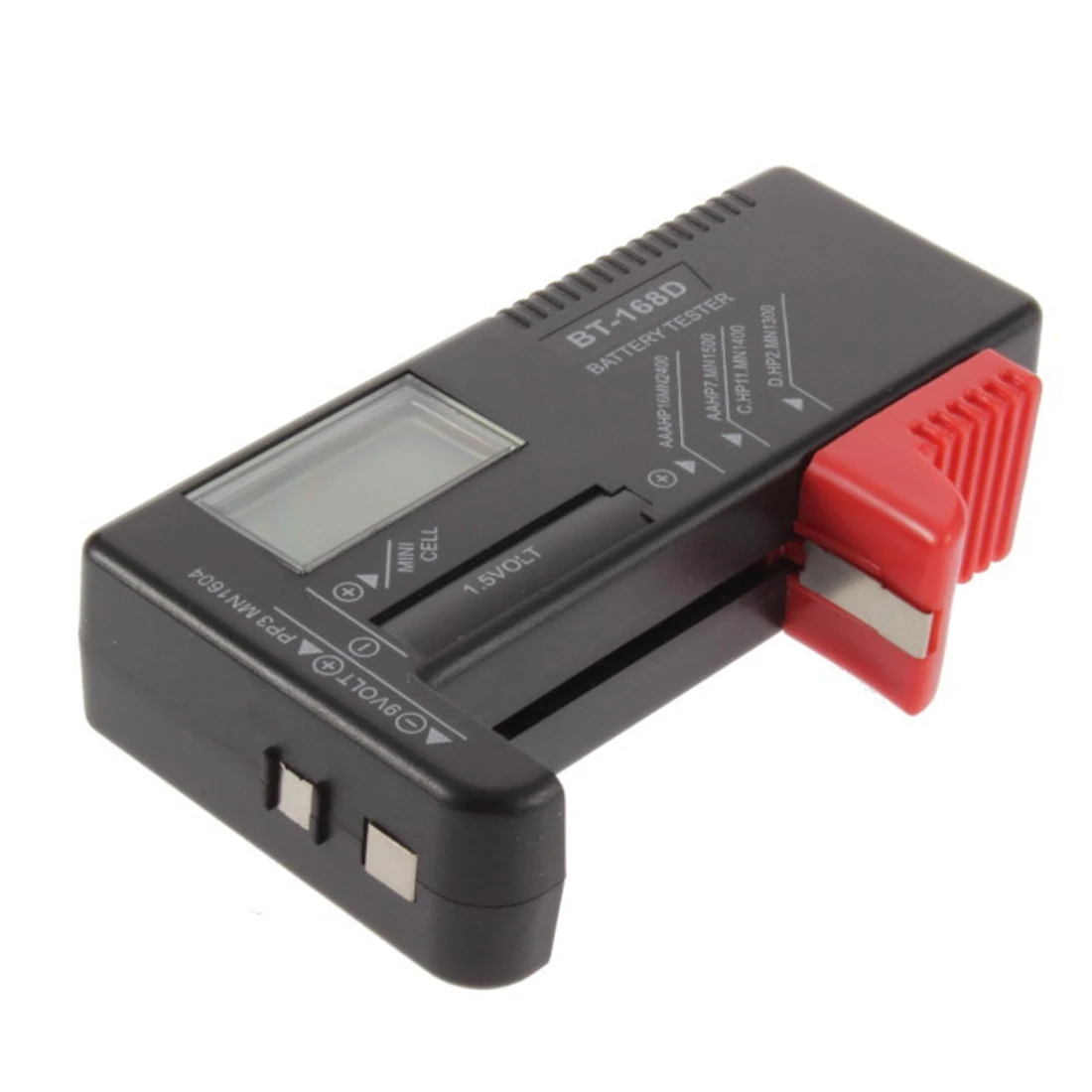1 шт. Новый BT 168D цифровой тестер батареи проверка для 5 V 9V кнопки сотового