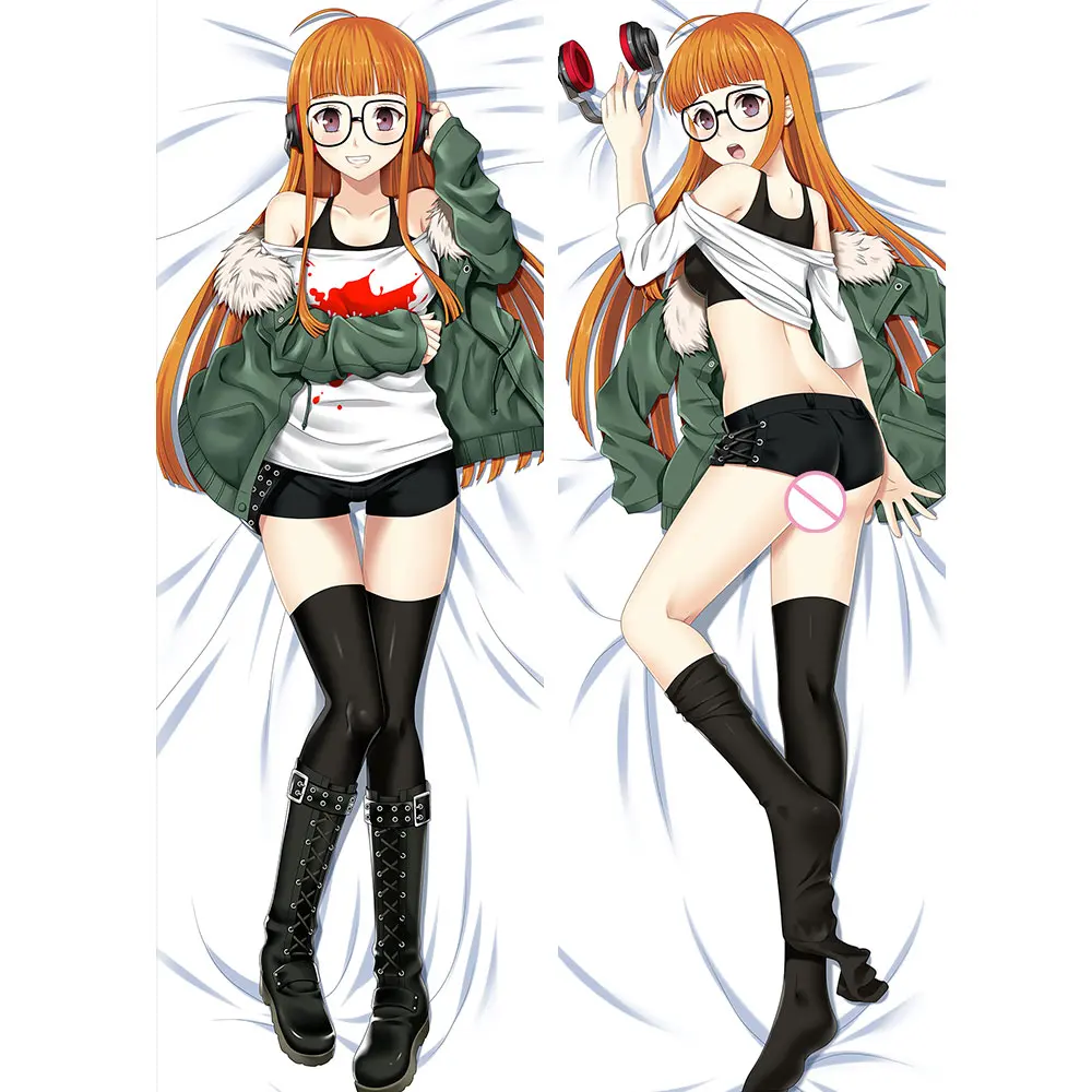 Аниме JK Persona 5 P5 Dakimakura корпус чехол для подушки с нарисованной девочкой, Futaba Сакура пикантные 18R Navi обнять наволочка