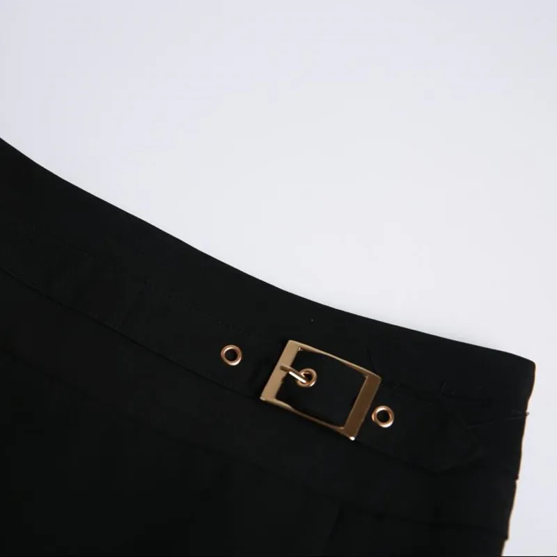 Женская облегающая юбка черная офисная большого размера | одежда