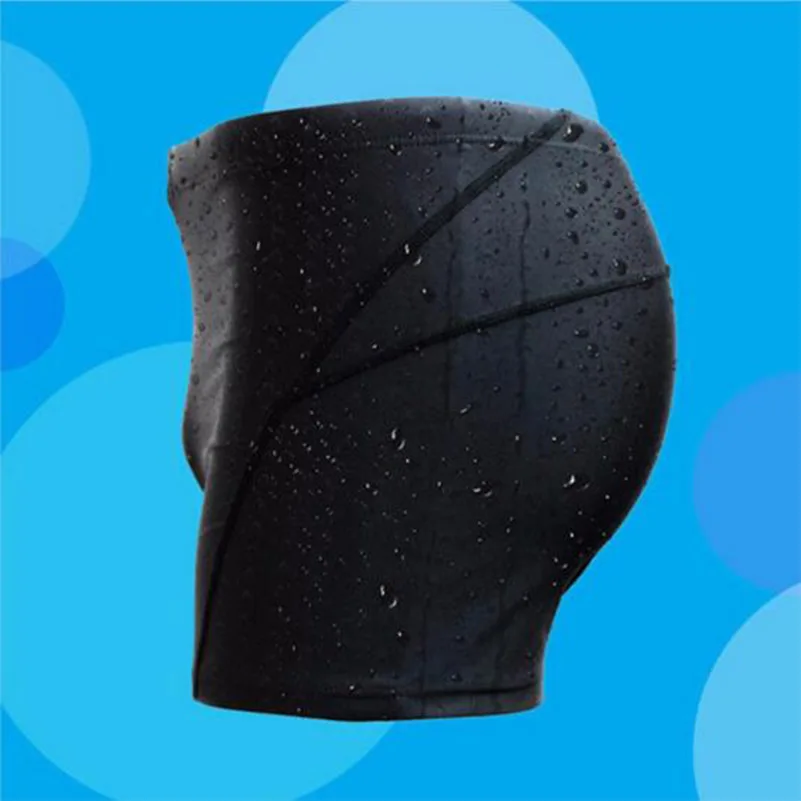 Мужские эластичные Купальники с квадратными штанинами из кожи акулы мужские