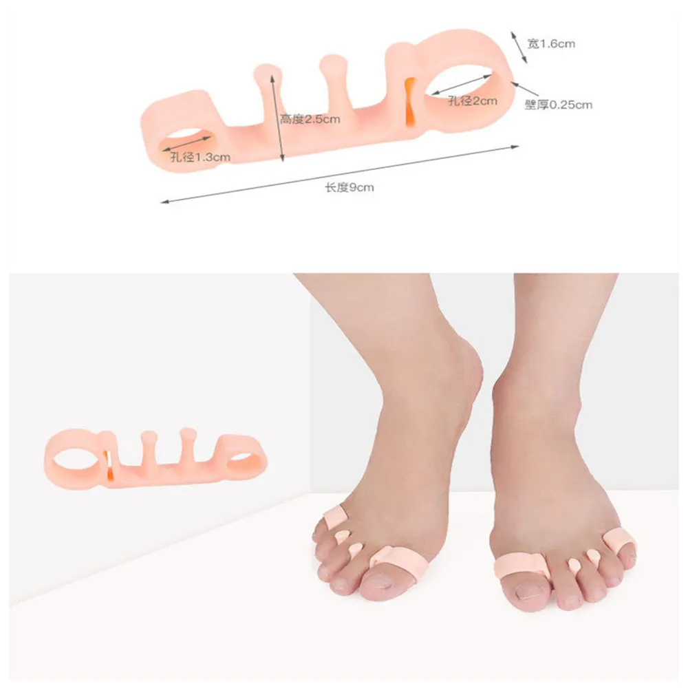 2 шт. устройство Bunion Hallux вальгусные ортопедические подтяжки коррекция носка