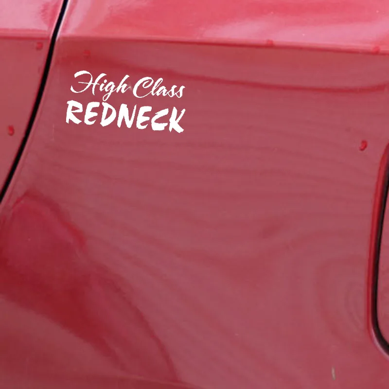 YJZT 14 2 см * 6 5 Высококачественная виниловая наклейка REDNECK Автомобильная дизельный