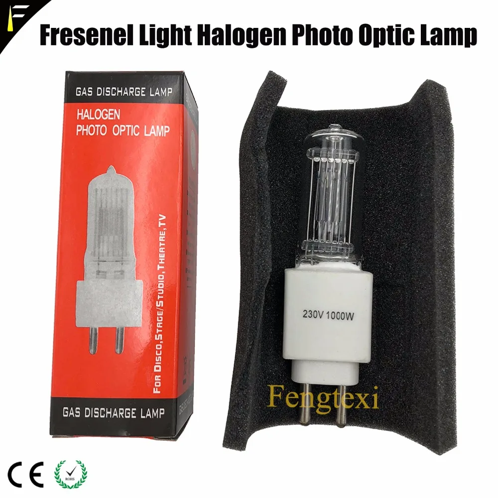Кварцевая галогенная лампа FTL CP40 1000 Вт G22/G15 3200k для (пленочного/натриевого