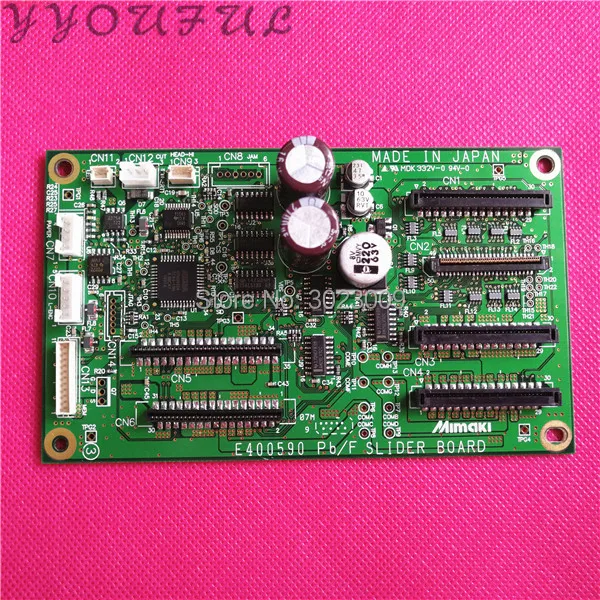 Outdoor digital printer spare parts Mimaki JV33 print head board for DX5 carriage slider Japan Made free shipping | Компьютеры и офис