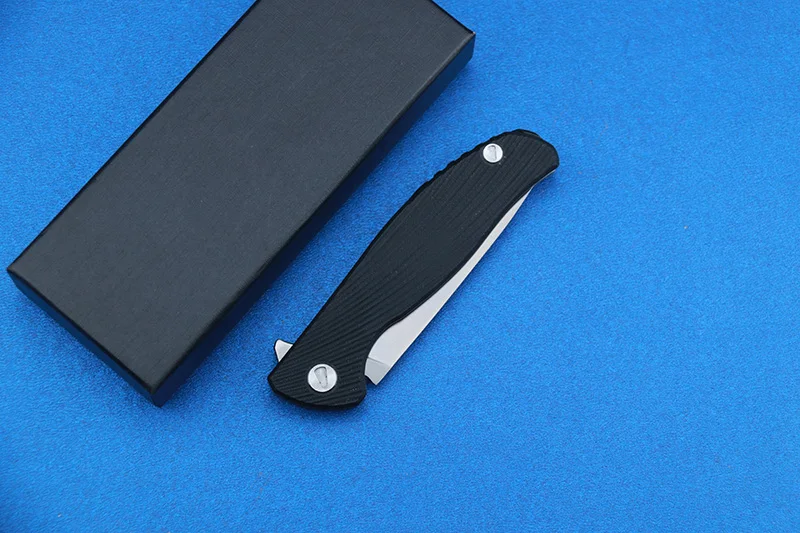 LEMIFSHE Hati Flipper folding knife blade G10+ steel handle camping hunting outdoor survival pocket Kitchen knives edc tool