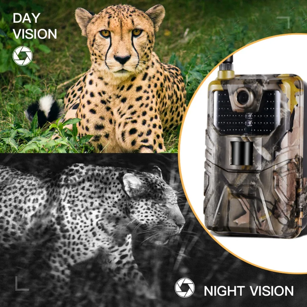 Фотоловушка 2019 0 3 нм 44 Светодиода 16 МП 64 ГБ|Камеры для охоты| |