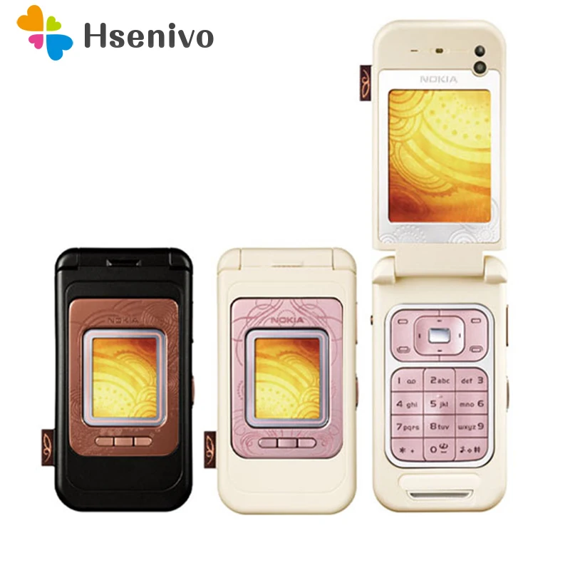 Nokia 7390 Восстановленный Оригинальный разблокированный телефон GSM FM Bluetooth радио