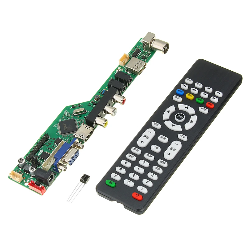 Универсальный контроллер для ЖК телевизора V56 Upgrade V59 драйвер ПК/VGA/USB интерфейс|v59