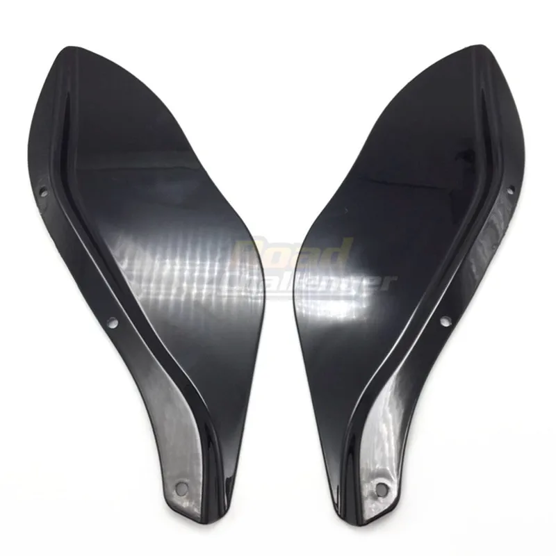 Обтекатель для Harley Electra Glide Street Black Side Wings Air дефлекторы ветровые стекла|Козырьки от