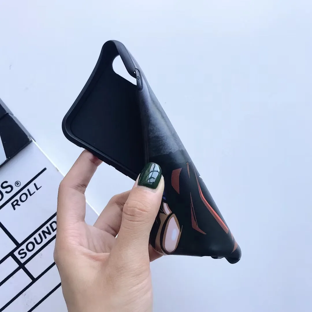 Dragon Ball Супер Z мультфильм ГОКу Мягкие силиконовый защитный чехол для iphone 6 S плюс 7 8
