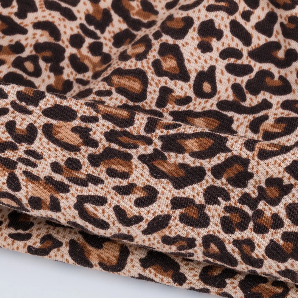 С леопардовым принтом Детская шапка Шапка в мальчик кепки шапки для девочек