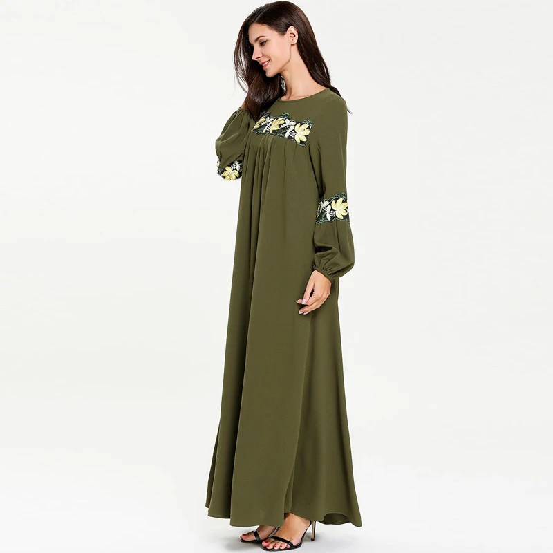 Женское платье кафель Eid Abaya мусульманское накидка в Дубае|Мусульманская одежда| |
