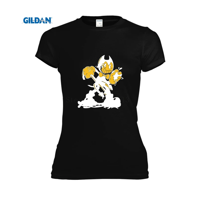 Топы женские Бенди мультфильм новинка 2017 В Стиле Хип-Хоп Лето печатных S-XL