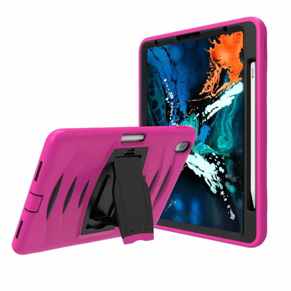 Для iPad Pro 12,9 дюйма 12,9 '' чехол противоударный защитный чехол с подставкой и держателем для ручек для iPad Pro