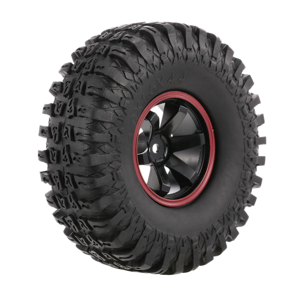 4 шт. RC шины 1/10 96 мм 115 для багги 6 спиц обод HSP Redcat Traxxas Axial SCX10 RC4WD D90 CC01 автомобильные
