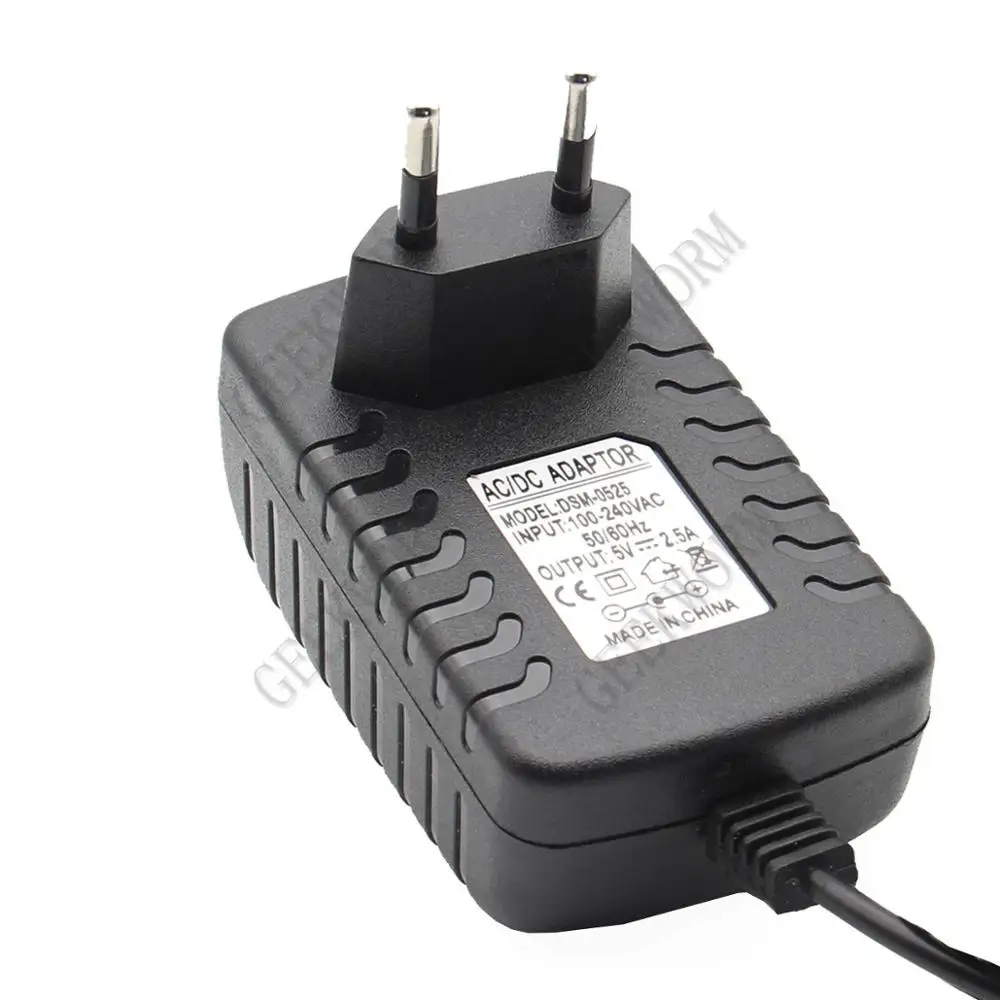 Raspberry Pi EU адаптер питания DC 5V 2.5A EU штекер мини-источник питания для Raspberry Pi 3