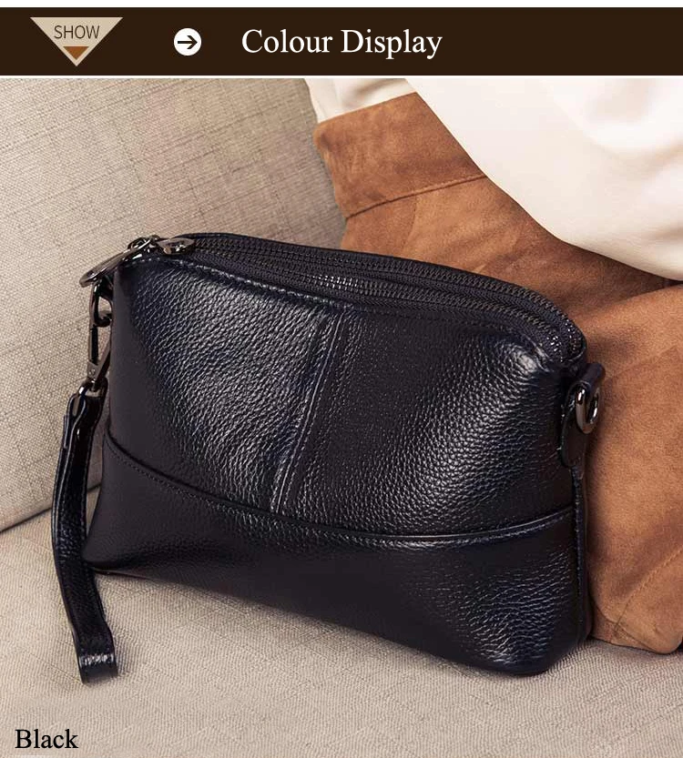 Luxury Handbags Women Bags Designer Genuine Leather Clutch Bag Fashion Shoulder Crossbody Bags Female Shopping Purse Wallets