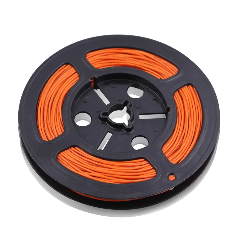 orange 100 м 16AW UL1007 провод и кабель Луженая медная проволока многожильный провод UL сертифицированный DIY проводное соединение - Цвет: orange