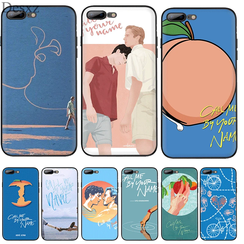Чехол из ТПУ для телефона с надписью Call Me By Your Name Poster Iphone 5 5S SE 6 6s 7 8 Plus X XR XS Max House |