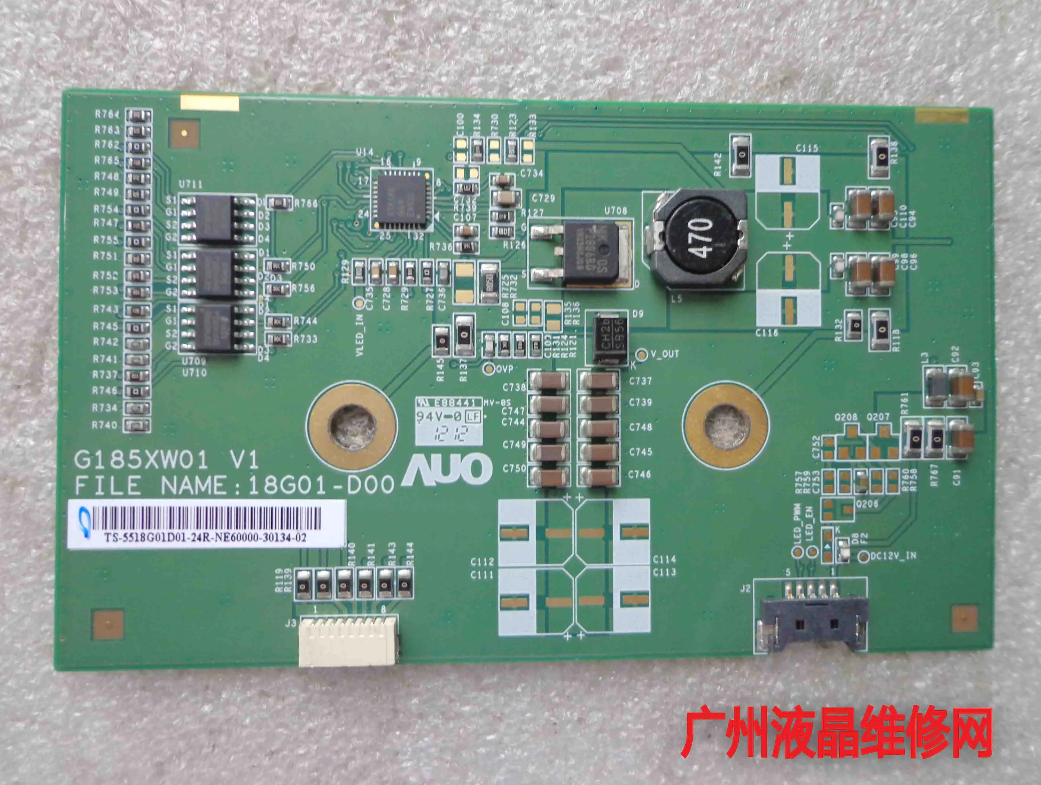 

G185XW01 V1 FILE NAME:18:01-D00