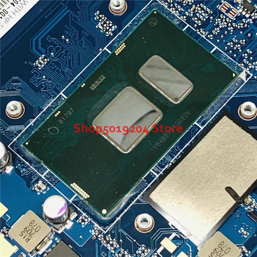 913604-601 913604-501 913604-001 материнская плата для hp павильон 15AU 15-AU Материнская плата ноутбука SR2ZV I7-7500U DAG34AMB6D0