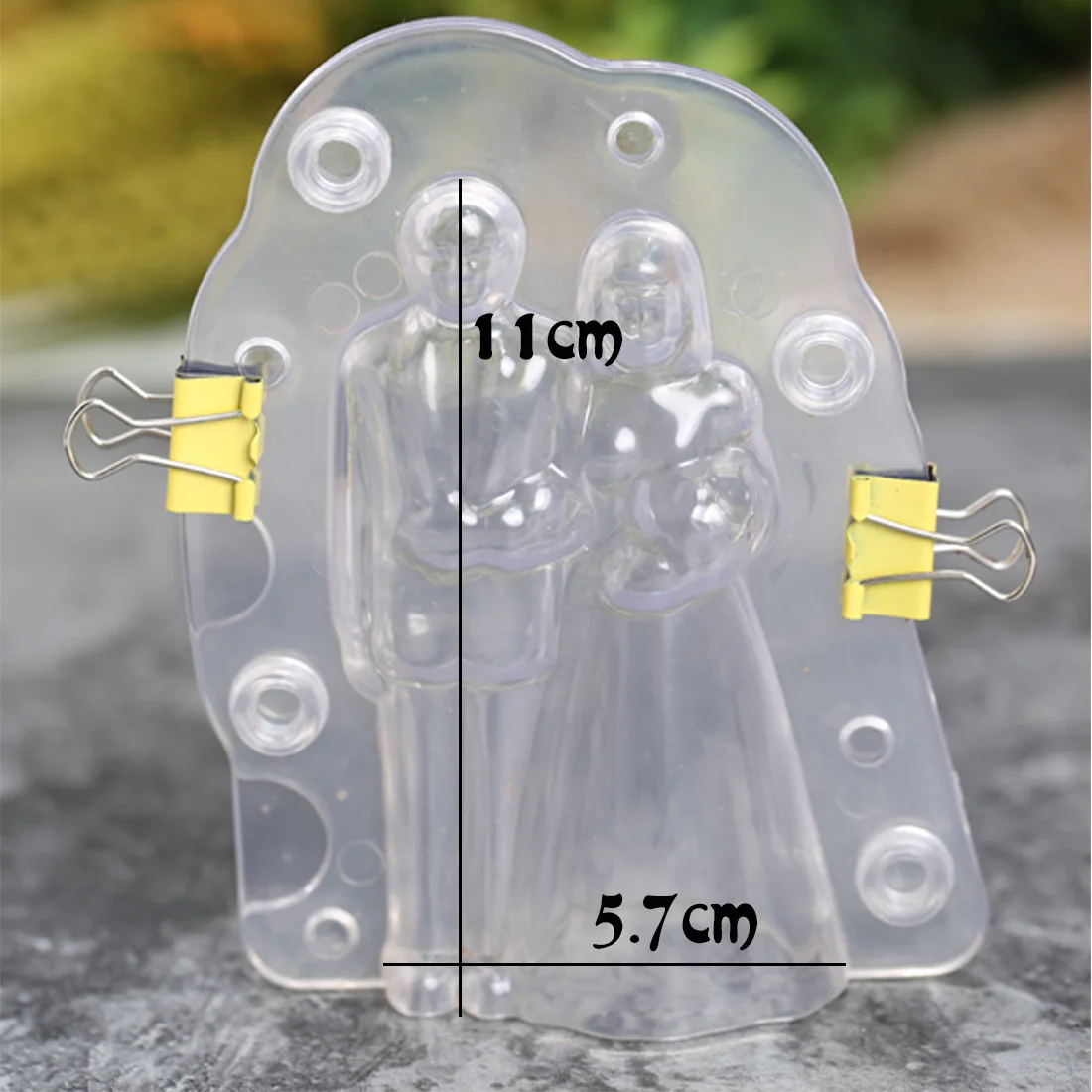 3D шоколадная форма для свадебных влюбленных конфеты Сахарная паста формы