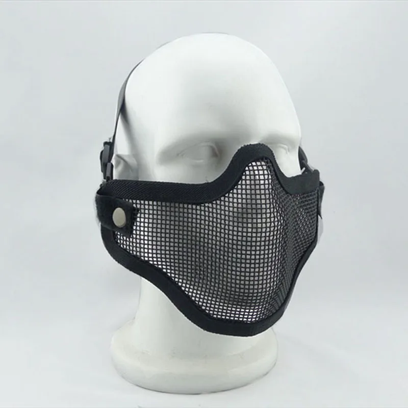 2020 Новая военная тактическая маска изысканная охотничья металлическая