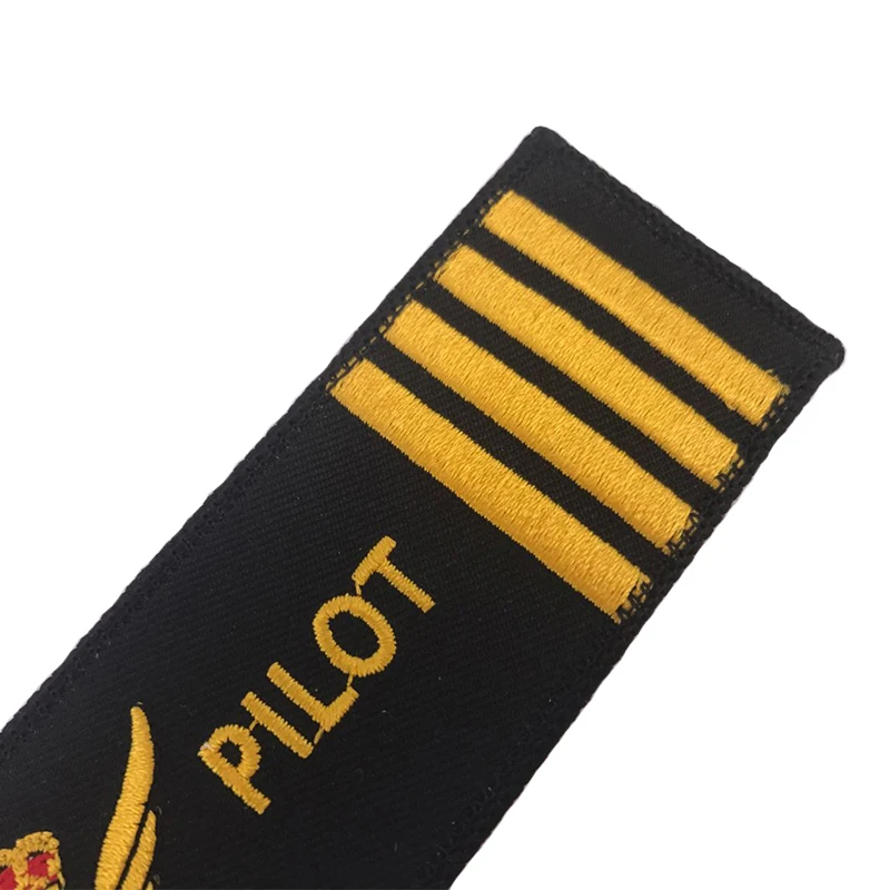 3 PCS/LOT Pilot Key Chain for Motorcycle Chains Aviation Gifts Fashionable Remove Before Flight KeychainEmbroidery Fob | Украшения и