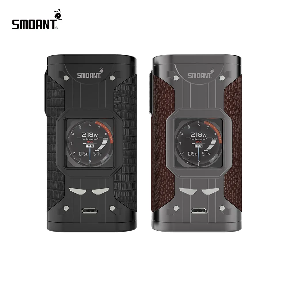 Оригинальный Smoant Cylon TC коробка мод 218 Вт Vape питание от двух 18650 батарея испаритель