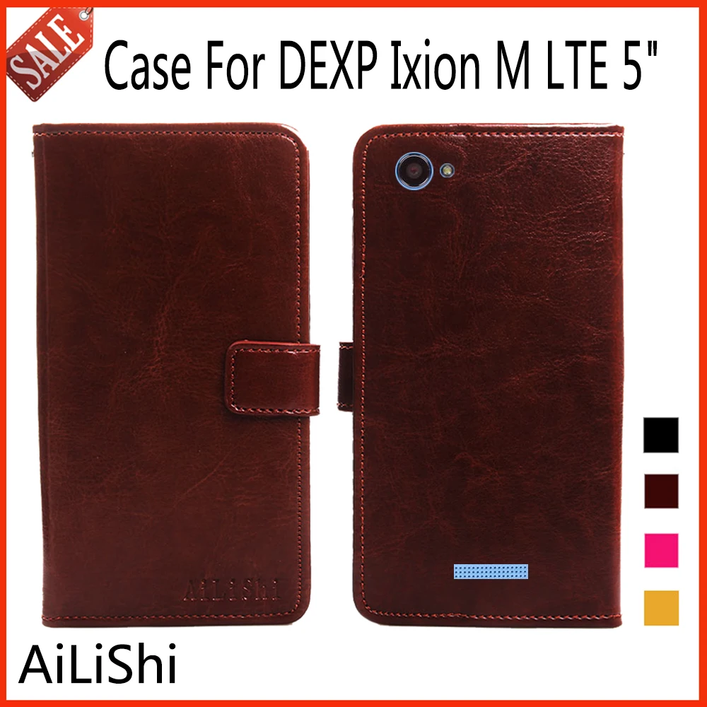 Кожаный чехол AiLiShi для DEXP Ixion M LTE 5 &quot роскошный флип-чехол защитный телефона