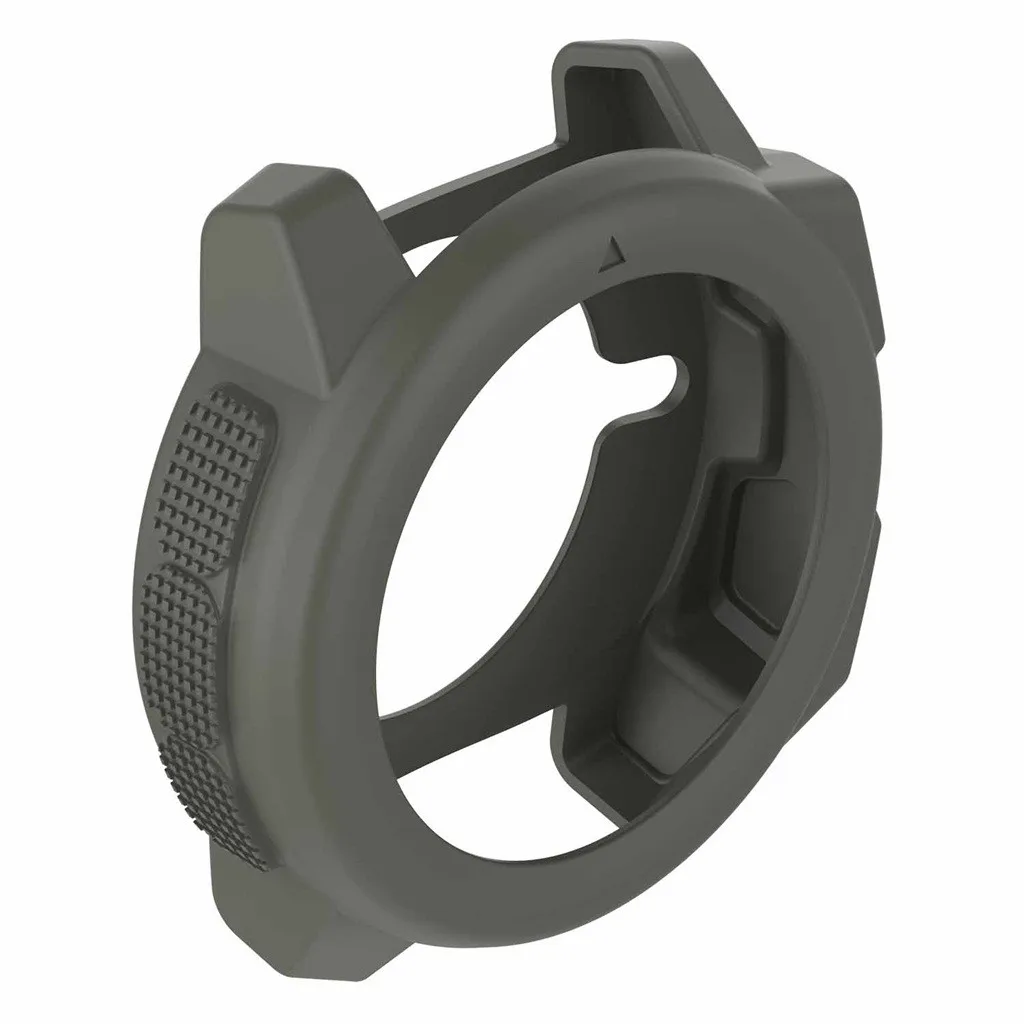 Gray Мягкий Ультратонкий силиконовый чехол из ТПУ для Garmin instinct Cove - Цвет: Gray