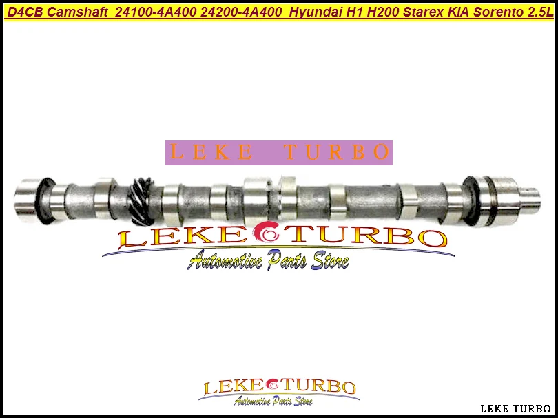 D4CB распределительный вал для Hyundai H1 H200 Starex Porter Sorento KIA 2.5L CRDI 241004A400 242004A400 24100-4A400