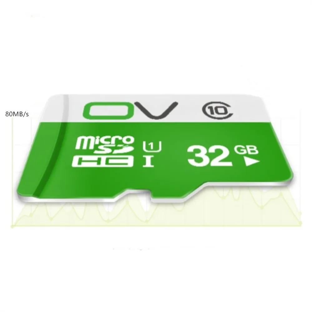 OV 32GB карта памяти Micro SD 32G карта памяти C10 80 МБ/с.+ адаптер для телефонов регистраторы вождения мониторинг и т. Д