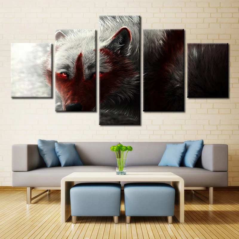 Новинка дизайнерские настенные художественные плакаты с красными глазами для