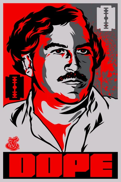 Нарко Колумбии Pablo Escobar плакат на тему детектива классическое, ретро, винтажное декоративная крафт-бумага Настенная Наклейка «сделай сам» для дома Бар Плакаты Декор подарок - Цвет: Цвет: желтый