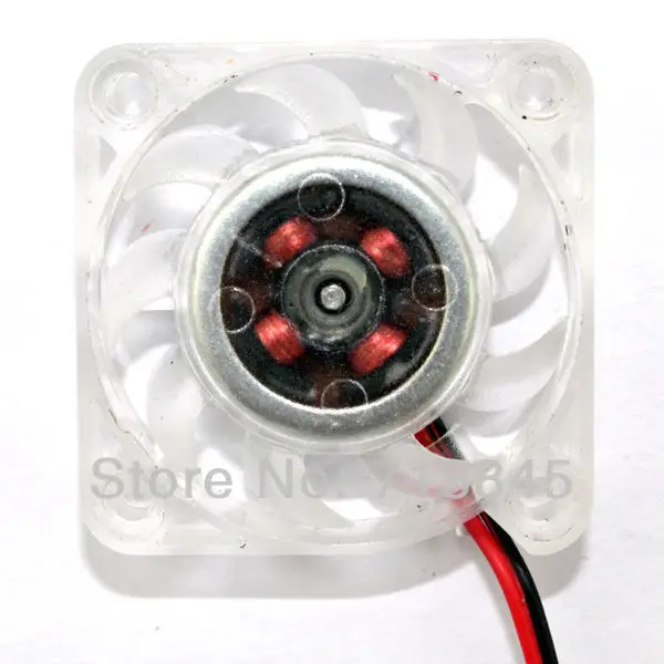 

Прозрачный Бесщеточный вентилятор охлаждения постоянного тока, 3 контакта, 12 В, 40 мм x 10 мм, 4010
