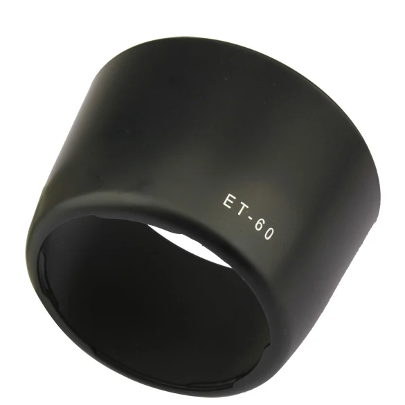 Черная сменная бленда для объектива Canon EF S 55 250 мм F/4 5 6 IS ET 60 ET60 600D ES88 HB|lens hood for canon|lens