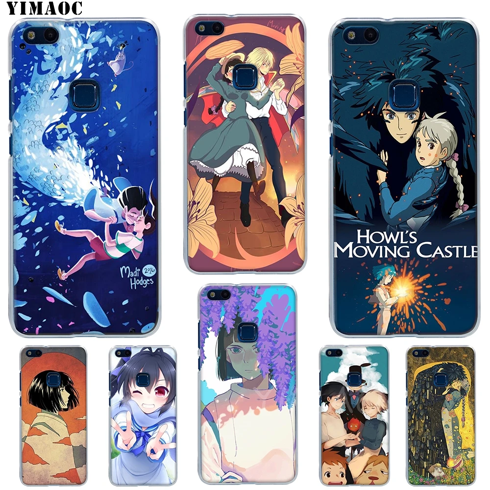YIMAOC Hauru no ugoku shiro Soft Case for Huawei P 8 9 10 20 30 Lite Pro 2016 2017 smart 2019 TPU Cover |