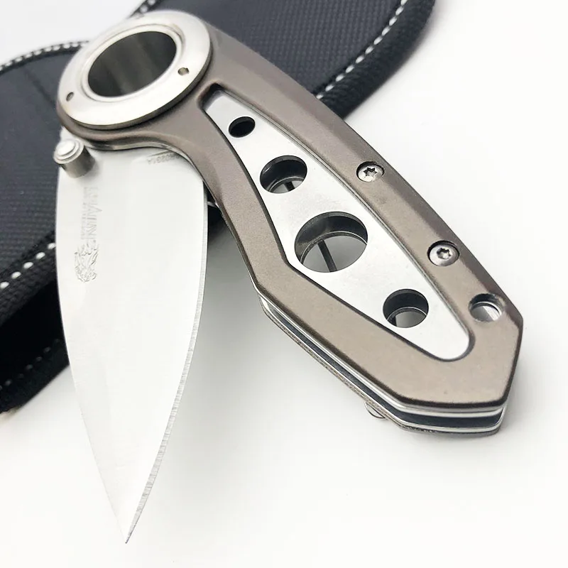 Складной нож SR SR0231 3Cr13 стальные и алюминиевые ножи с окислительной ручкой для