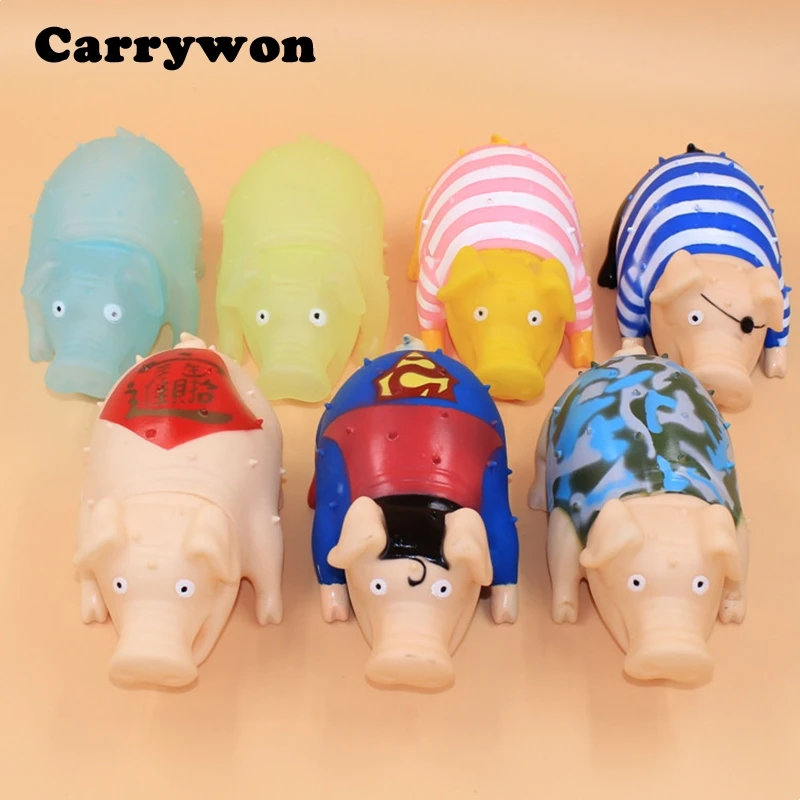 Фото Carrywon Новинка Любимая Игрушка Кричать Vent Pig игрушка с пищалкой собака жевать