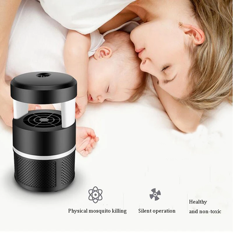 Электронная ловушка для комаров электрическая лампа-ловушка насекомых USB