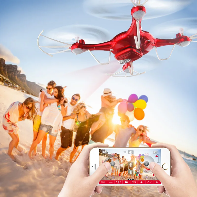 SYMA X5UW Дрон с WiFi камерой HD 720P передача в реальном времени FPV Квадрокоптер 2,4G 4CH RC вертолет Дрон Квадрокоптер дроны
